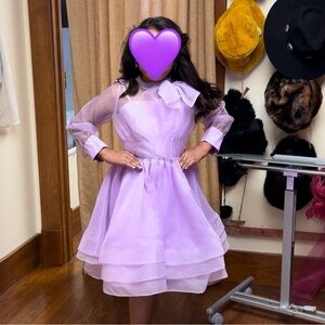 Cocktail Lavender Kids Dress